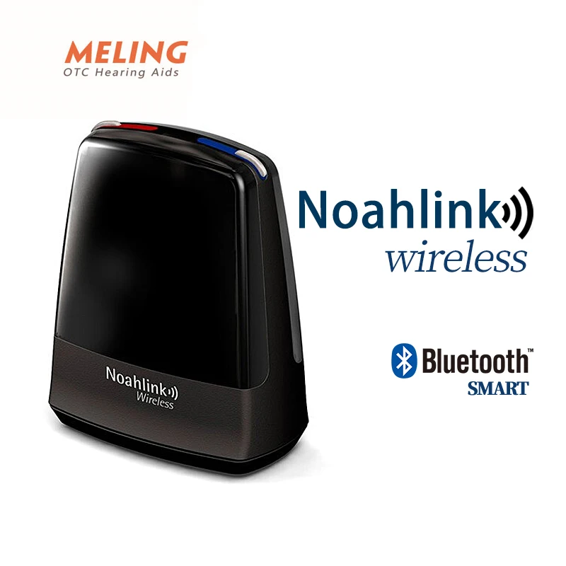 Noahlink Wireless Bluetooth Hearing Aid Programmer,Black Digital Hearing Aid Assistance Programmer Programming Machine