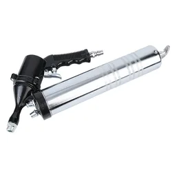 Portable Stainless Steel Black Manual High-pressure Pneumatic Grease Gun Oiler