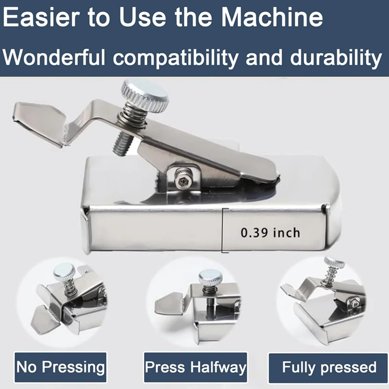 Magnetic Seam Guide, 2 Pieces Magnetic Seam Guide For Sewing Machine + 2 Pieces Bobbins + 4 Pieces Bobbin Case Easy Install