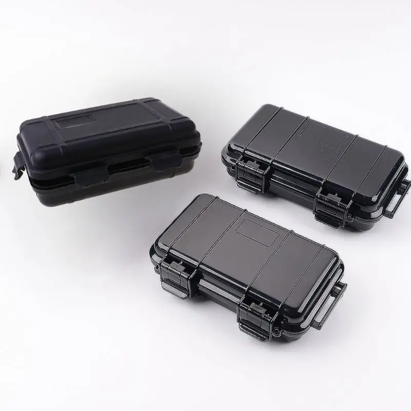 Almacenamiento seguridad impermeable libre, estuche para cargar dispositivos electrónicos en miniatura, adgets electrónicos, hermético para Cas