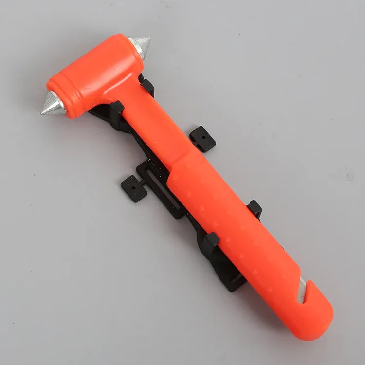 Survival Gear Automotive Emergency Safety Hammer First Aid Kit Escape Equipment With A Cutting Knife 2-In-1 Broken Window