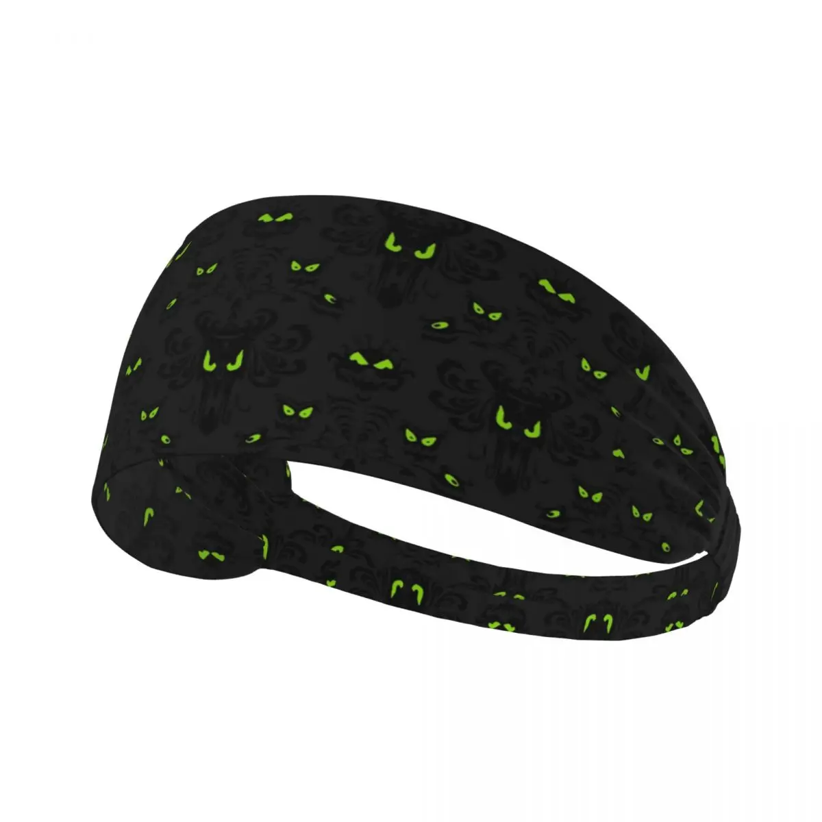 Custom Haunted Mansion Sympol Film Sweatband Men Women Moisture Wicking Workout Headband for Yoga