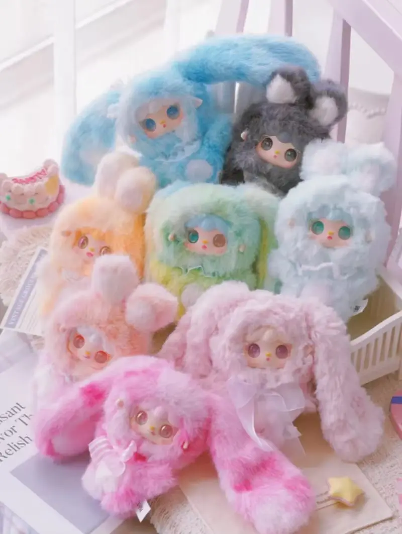 لطيف ليتل أرنب صندوق أعمى يوكي القفز لعبة العصرية تحصيل معلقة هدية مزخرفة للفتيات جميل مفاجأة اللعب