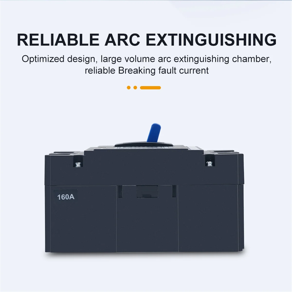 ABJY 2P تيار مستمر 1000 فولت الشمسية مصبوب قطاع دارة MCCB الزائد حماية التبديل حامي للطاقة الشمسية الكهروضوئية ، 160A #4