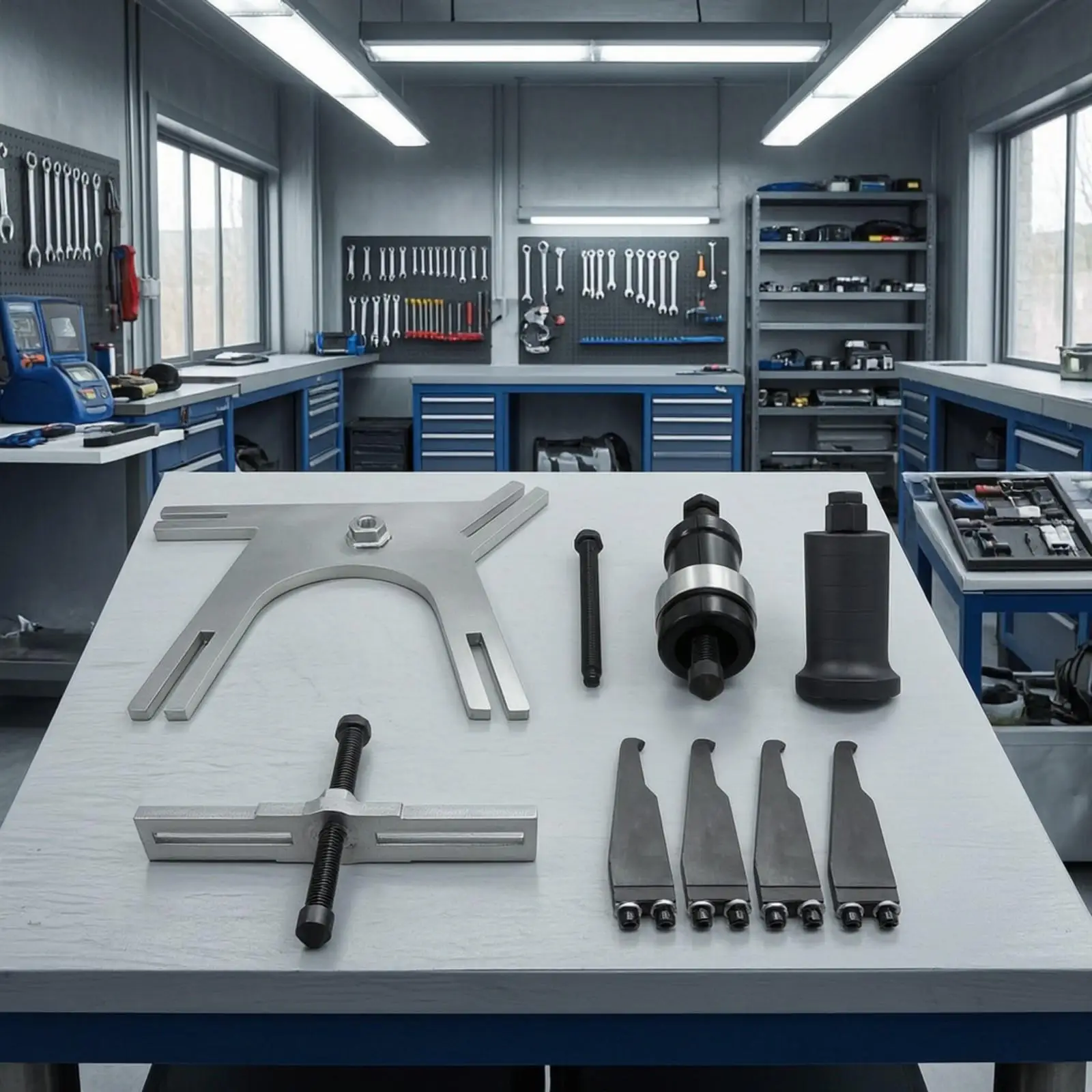 Professional 7 Speed DCT Transmission Service Kit with Machined Support Plates and Fasteners for Sports Car Maintenance