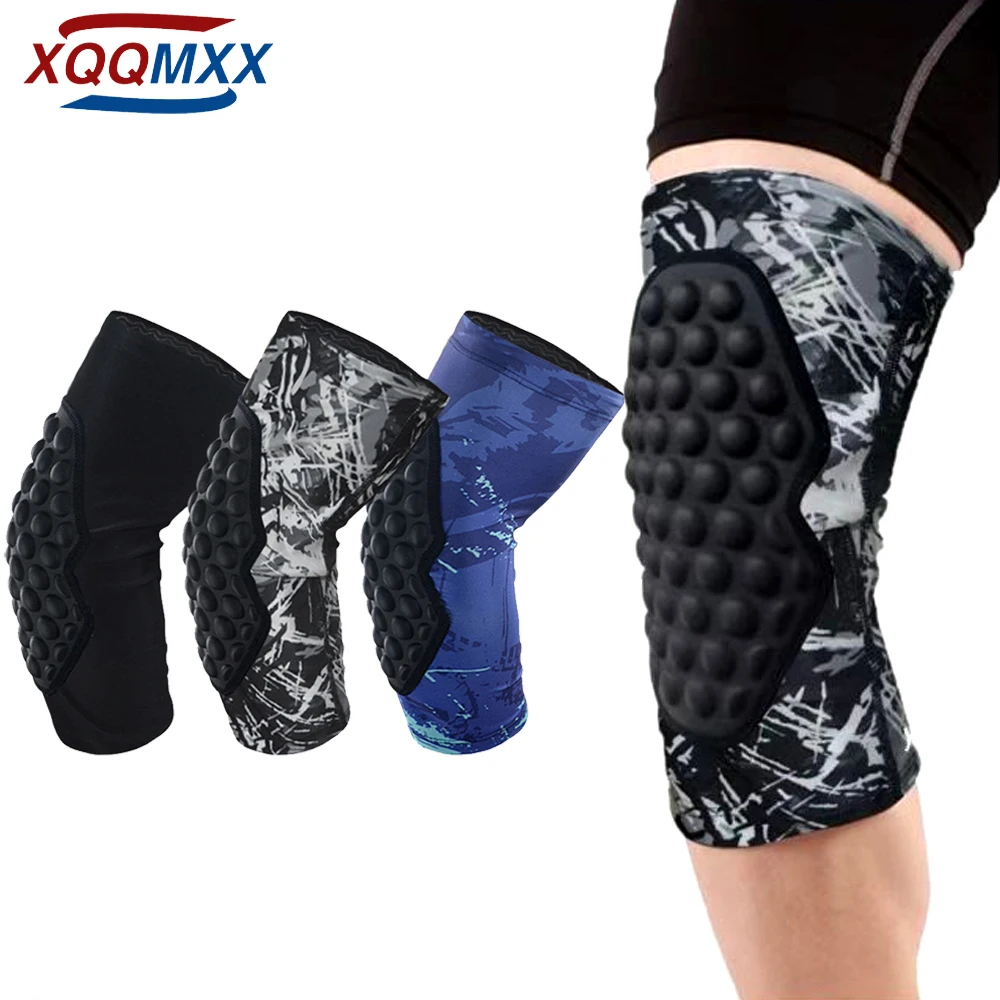 

Sports Knee Pads Compression Leg Sleeve for Basketball, Volleyball, Football, Anti-slip Knee Protector Sleeve, Youth & Adult