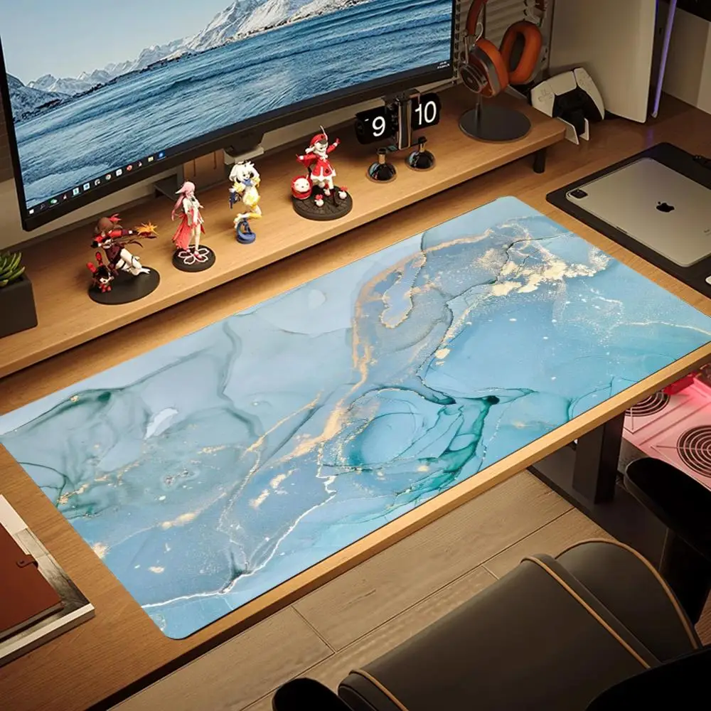 لوحة ماوس للألعاب كبيرة الحجم لطاولة الكمبيوتر المحمول، مكتب الكمبيوتر، لوحة ماوس كبيرة الحجم، ملحقات الكمبيوتر، مفرش مكتبي غير قابل للانزلاق #1