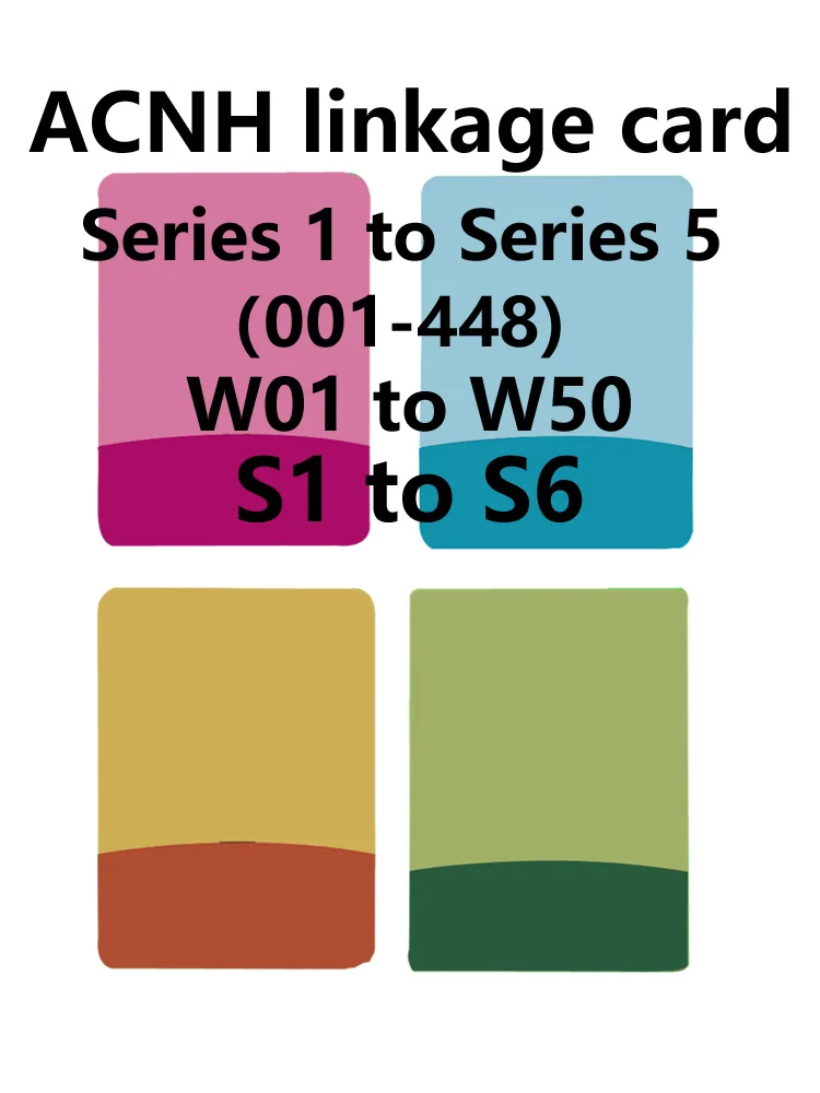 NIEUWE Viche Mineru Tulin Cece serie 1 tot serie 5 001-448 ACNH koppeling dier Sanrio NFC-kaart voor NS-schakelaar - afbeelding 2