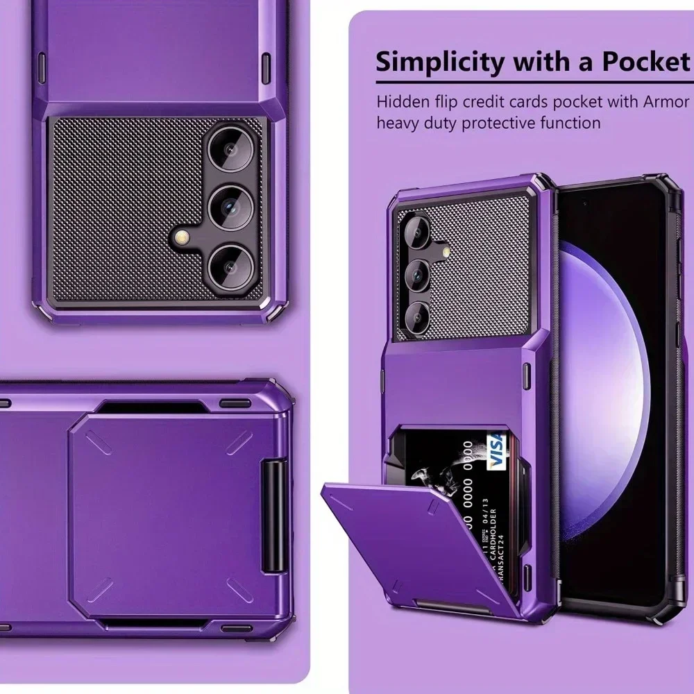 Card Case for Samsung Galaxy A54 A34 A32 A22 A13 5G Case Wallet 5 Cards Slot Cover for Samsung A13 5G A54 A34 A32 A22 Funda