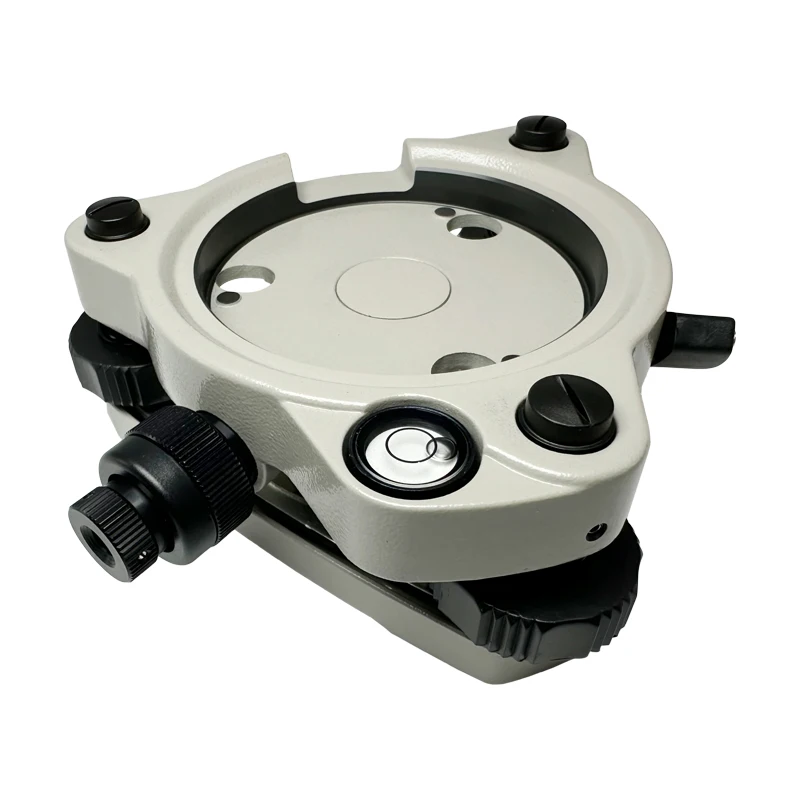 Gray Three-Jaw Tribrach Adapter With Optical Plummet For Top-con Total Station Surveying Instruments GPS