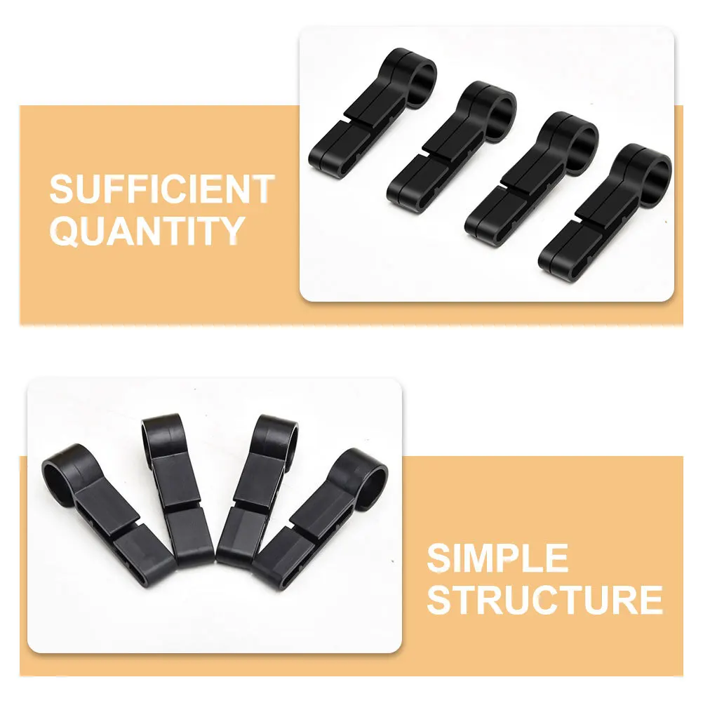 60 قطعة من مشابك المصابيح الأمامية ذات القبعة الصلبة المضادة للانزلاق حامل الضوء جبل حافة كاملة ملحقات السلامة ملحقات القبعة الصلبة
