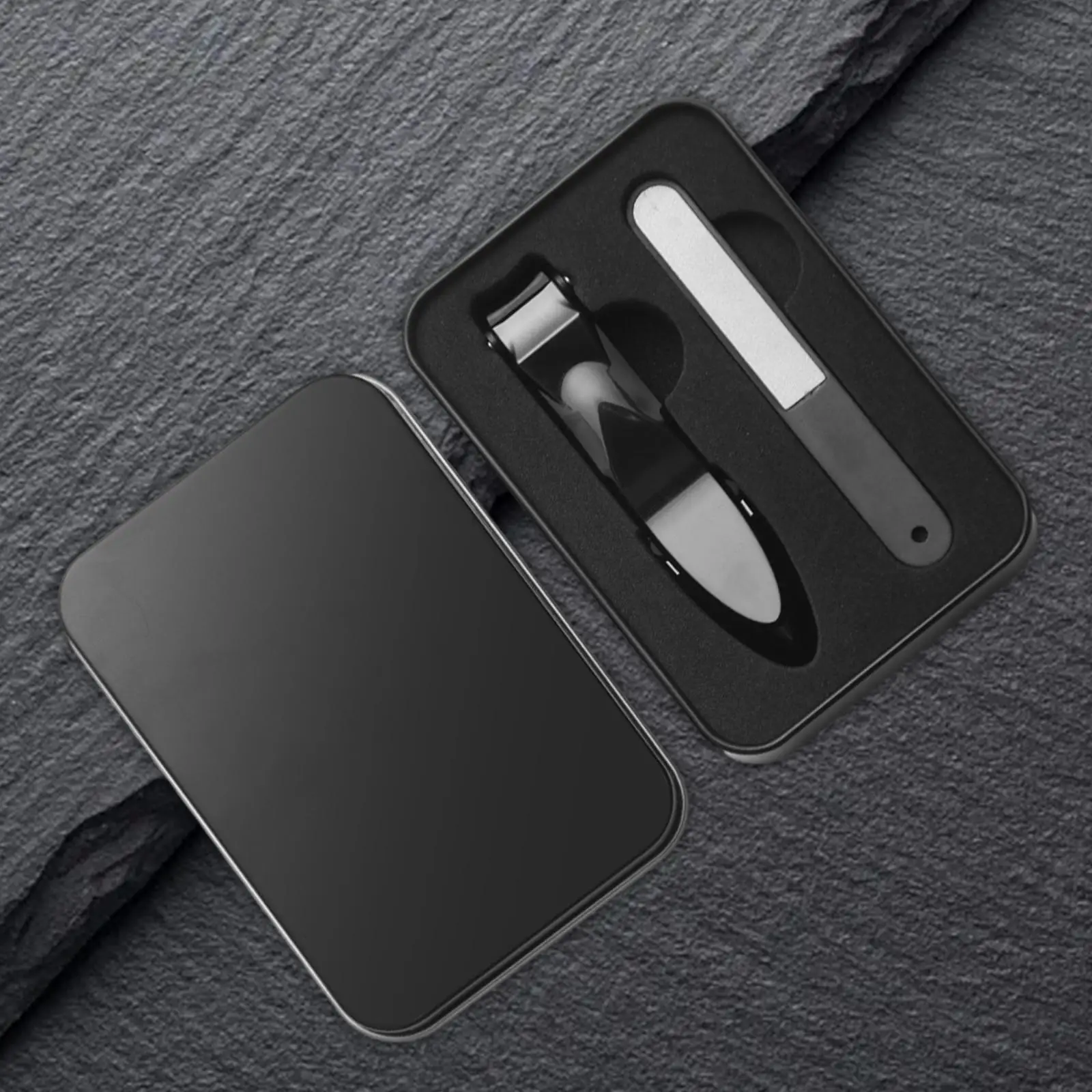 

Nail Clippers Set with Nail File with Nail Catcher for Men Women Nail Cutter