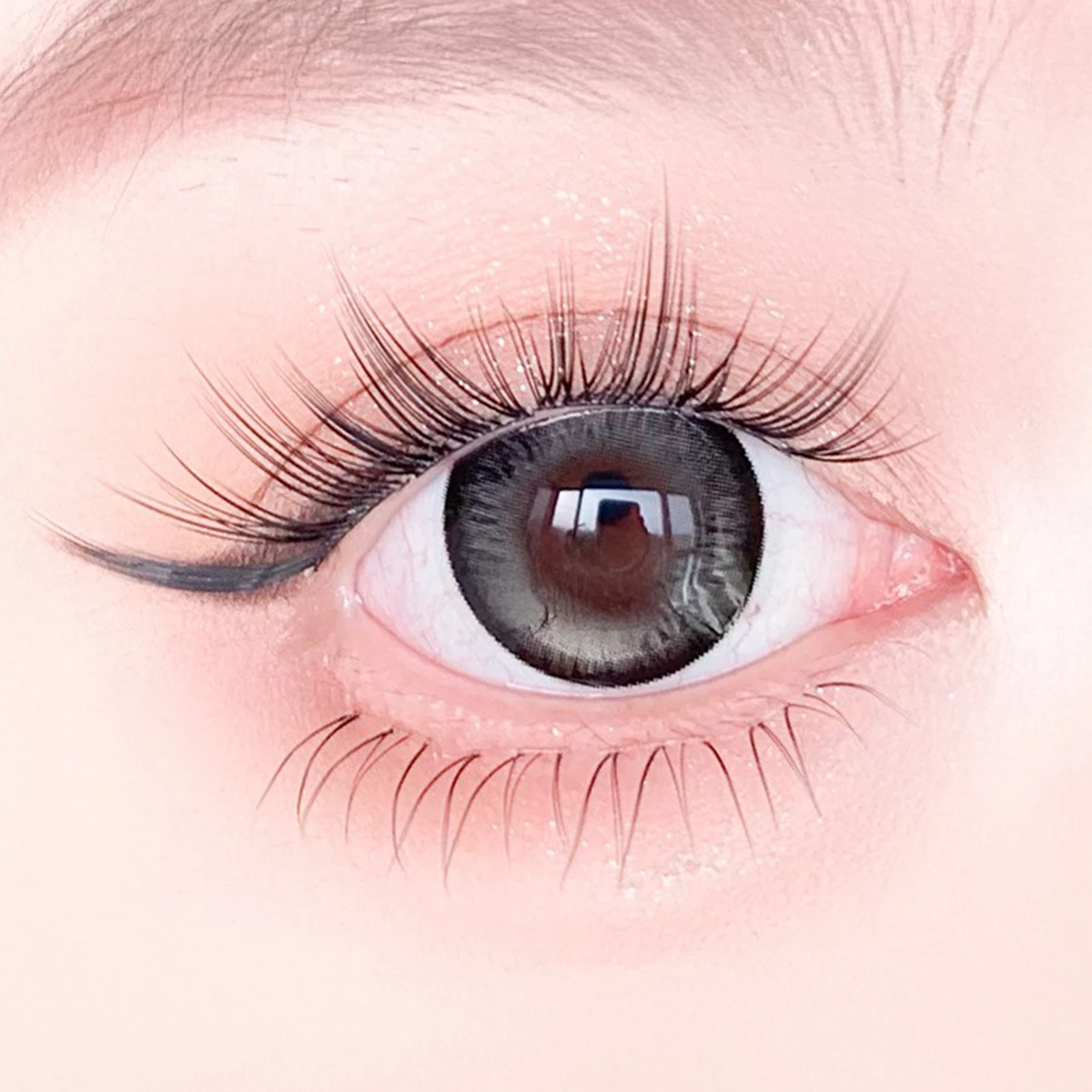 10 Rows 5-6mm Air Lower Eyelashes Fairy Fake Lashes Segmented Natural Under Lashes Extension Manga Bottom Lashes Eyelash Makeup