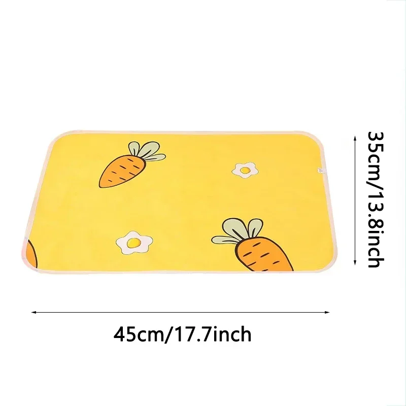 Waterproof Washable Mattress Urine Mat for Baby Toddlers Cute Cartoon Bed Protector Diaper Bedding Urine Pads Cloth Breathable