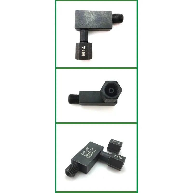 

ABBN-3500Bar Oil Tube Conversion Joint Diesel Common Rail Injector Connector M14 Bent Oil Tube Pipe