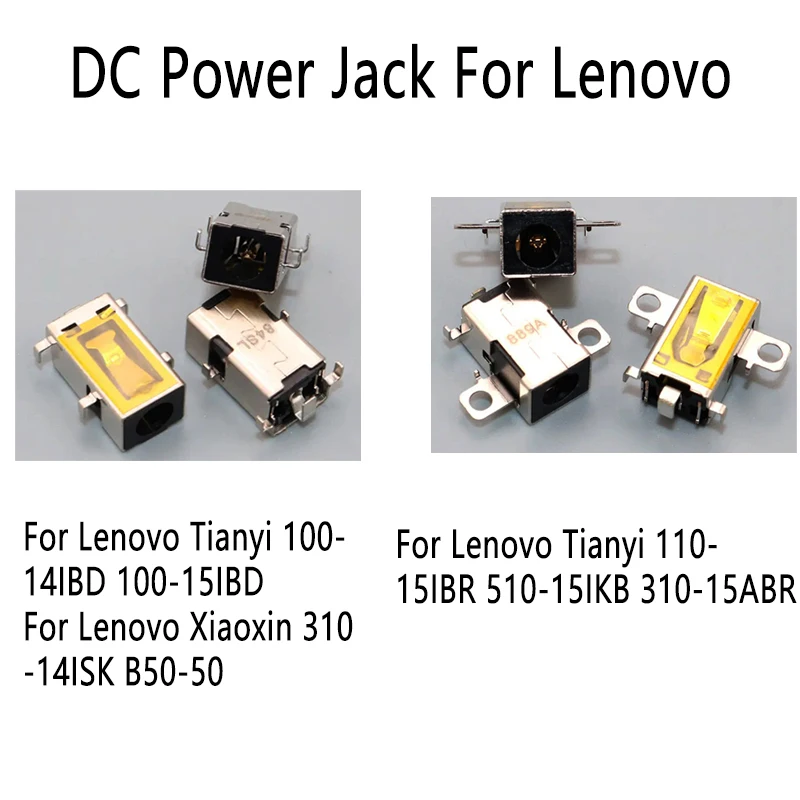 

1 шт. разъем питания постоянного тока для Lenovo IdeaPad 3-14itl6 100-14IBD 100-15IBD 310-14ISK B50 14ada6 14 Alc6, разъем для зарядки постоянного тока для ноутбука