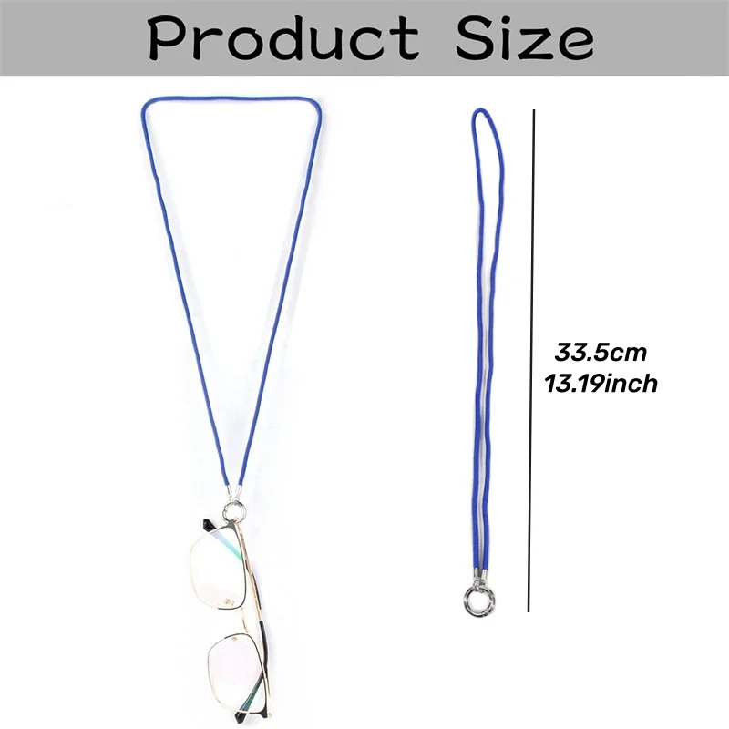 Brillen Seil Hals tragbare Schnur Schnur hängen Unisex Sonnenbrille Brillen halter Halter – Detail 1
