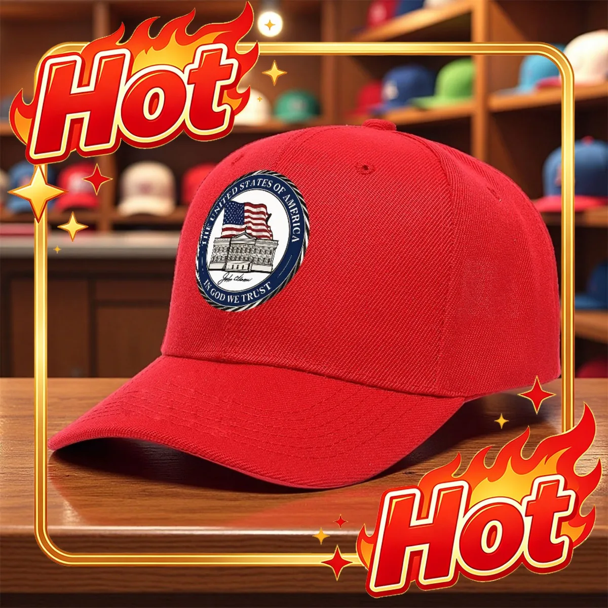 Custom Hat Festival-Style Baseball Cap, Trucker Hat, And Golf Cap Made from Breathable. Adjustable And Unisex, Available in Vari