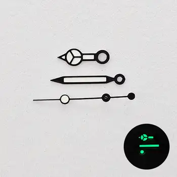 Ručičky hodinek NH35 NH34 NH35A NH36 7S36 4R36 stříbrné zlato růžové ponorky Mercedes potápěčské aiguille jehly svítivé pro Seiko díl 12 nejlepší prodej SK Vision - №7