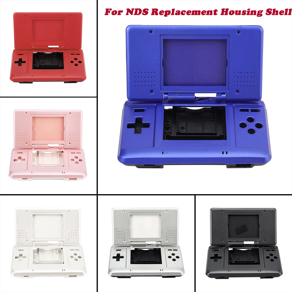 6 Colors Full Replacement Housing Shell Case For Nintend DS NDS Shell Housing Cover Case Full Set With Button For NDS Console