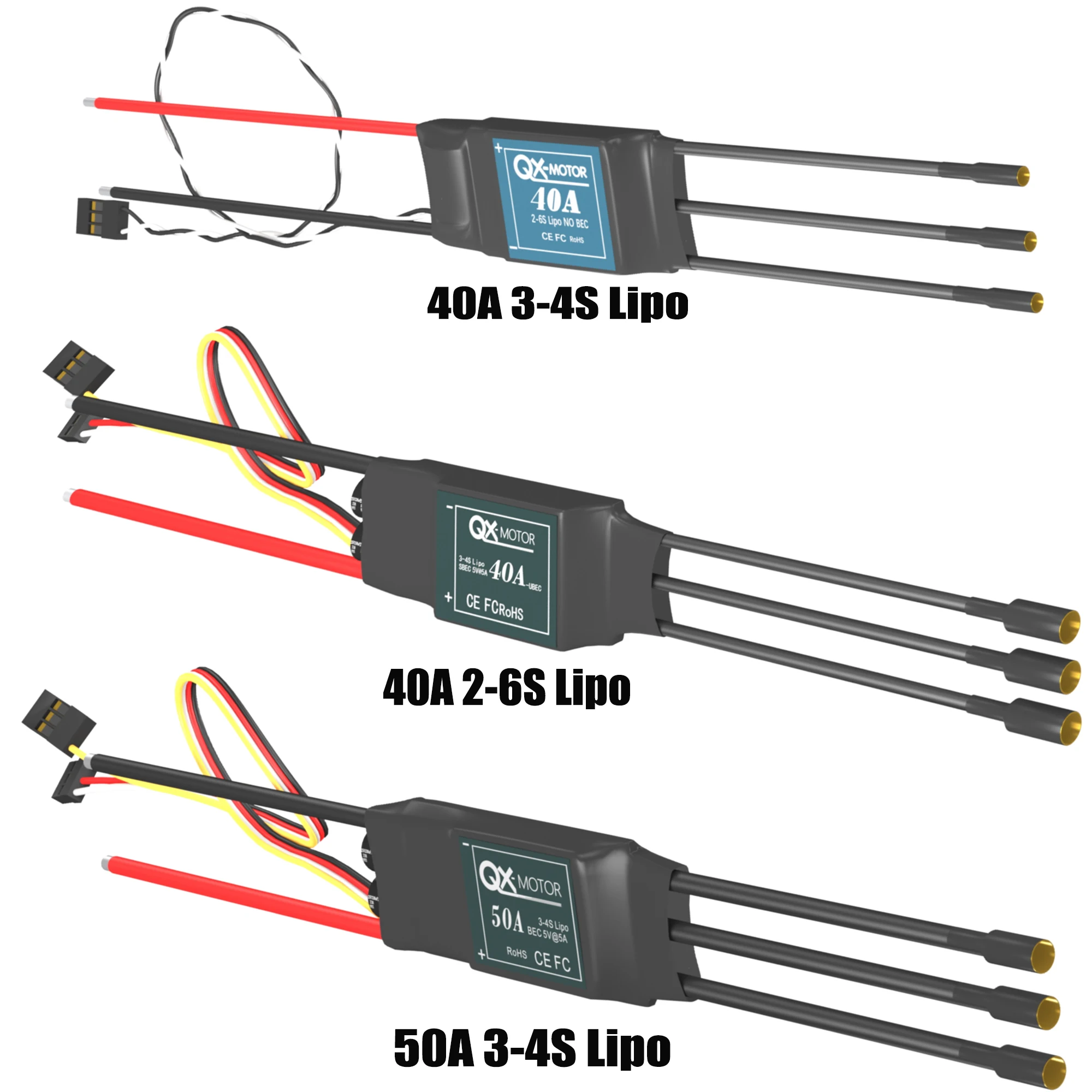 

EDF 50mm QF2611PRO with 60A ESC 12 Blades Ducted Fan CW CCW QX-MOTOR
