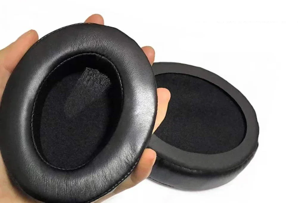 Cuscinetti auricolari di ricambio per Sennheiser MOMENTUM 3 Cuffie senza fili Cuffie con custodia in pelle Paraorecchie