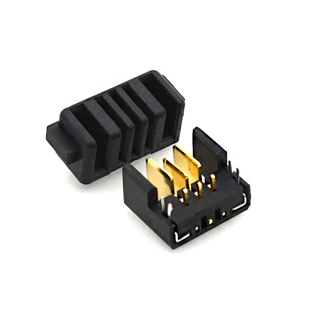 1/20 Pair 3Pin Laptop Battery Connector Pitch 2.0mm 3P Holder Clip Slot Contact Male and Female plug