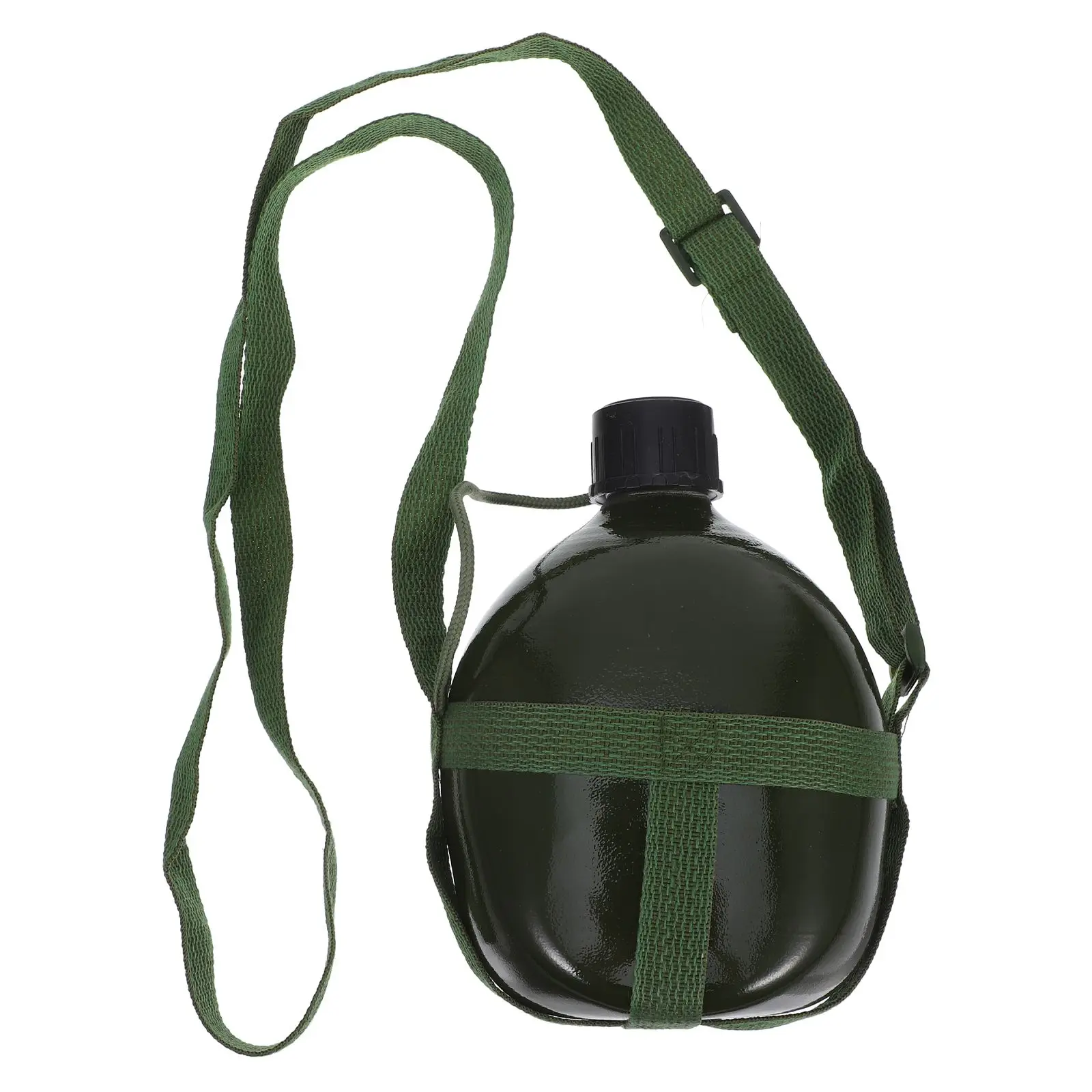 

Water Kettle 1L Vintage Camouflage Canteen Portable Outdoor Camping Supply Water Storage Bottle Travel Gear