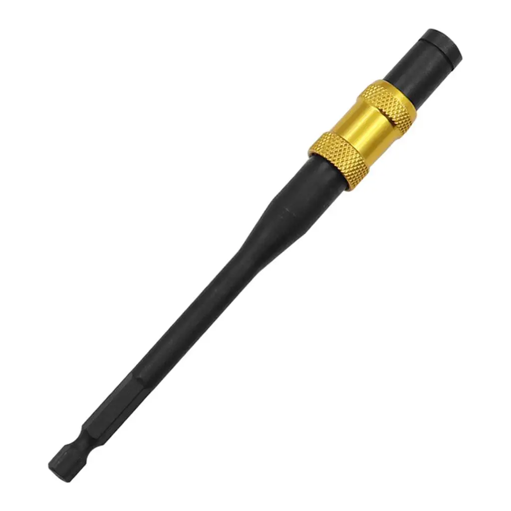 Impact Tough Magnetic Pivoting Tip Holder Swivel Screw Adapter Steel Electric Screwdriver Accessory for Damaged Screws Extractor