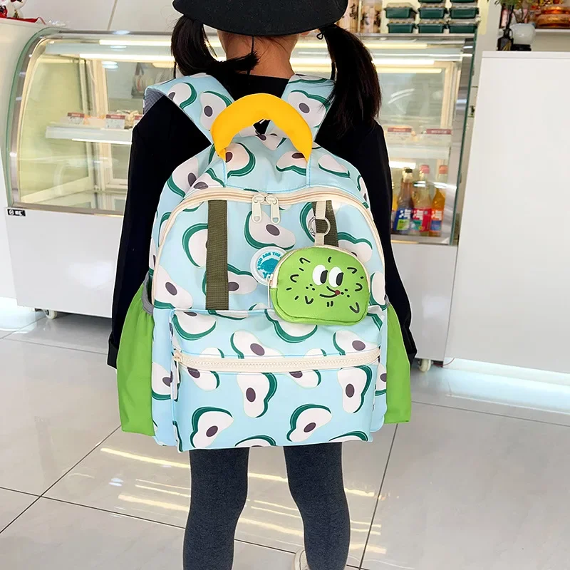 Kindergarten Schoolbag Waterproof Cute Kindergarten Bag Multi-Function Ultralight Casual Creative Children's Backpack Student