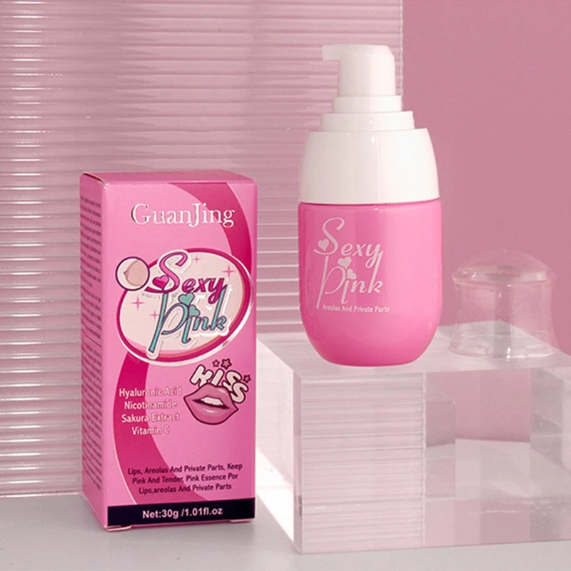 Sexy Roze Tender Essentie vrouwen Zorg Lippen Tepelhoven Geslachtsdelen Houden Roze Hydrateren Schaamlippen 30g Roze Reparatie