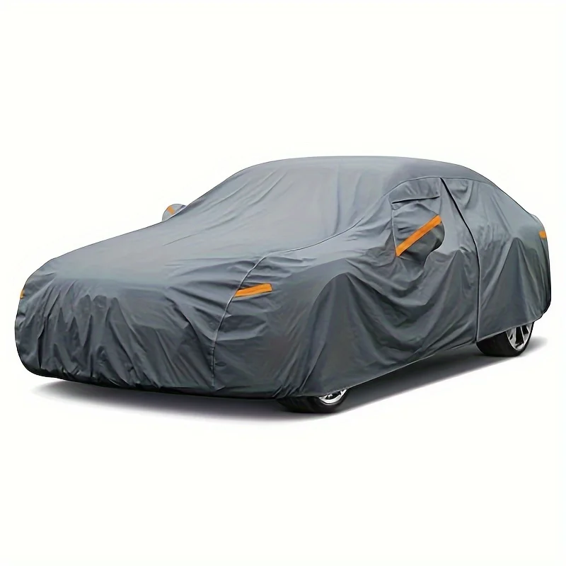 Heavy outdoor car cover, dust proof, snow proof, sun proof, UV resistant, all-weather, all season universal style,