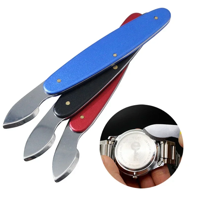 Multi-function Metal Watch Prying Knife Professional Watch Back Case Cover Remover Watch Battery Replacement Repairing Tools