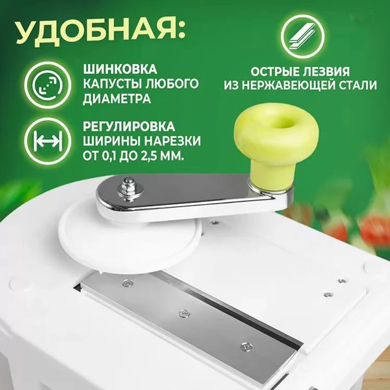 Multifunctional Vegetable Spiralizer Rotate Cabbage Slicer Shredder For Salads Kitchen Veggie Spiralizer Zucchini Noodle Maker