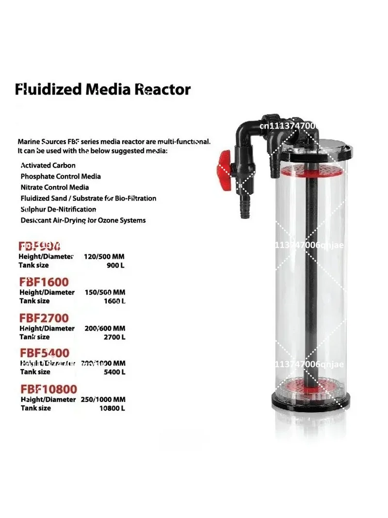 Acrylic Quicksand Filter Container for Arowana Fish Tank, Multifunctional Sand Tank, Fresh Water Aquarium Accessories