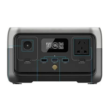 river 2 pro 768wh 800W Portable Power Station quick charge 70 min LiFePO4 battery