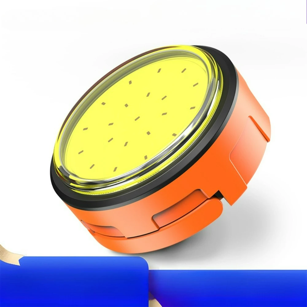 Super Bright Mini Magnetic Work Light Keychain Multi-Functional Rechargeable Portable Flashlight for Home & Daily Carry