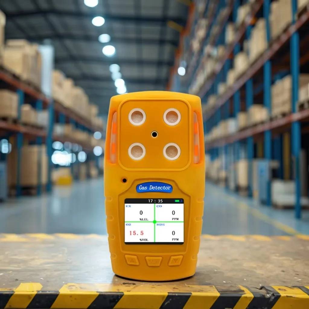 

ES30A multi-gas detector for methane, LPG and CO with durable ABS housing