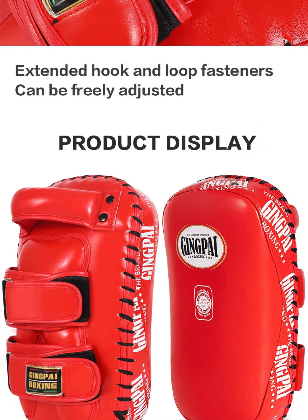 1PC Boxen Pad Sand Tasche Fitness MMA BoxenTaekwondo Hand Fuß Treten Pads PU Leder Training Getriebe Muay Thai fuß Ziel – Detail 6