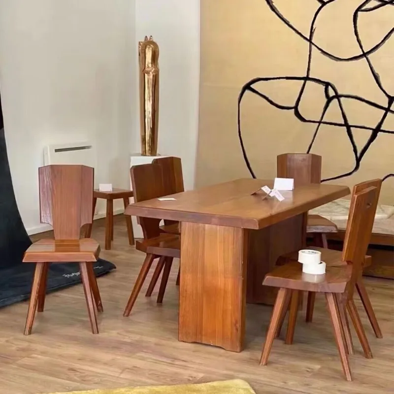 

Легкое роскошное ретро-кресло из массива дерева, французский художественный дизайн, оригинальное декоративное кресло для гостиной, антикварное кресло нестандартной формы