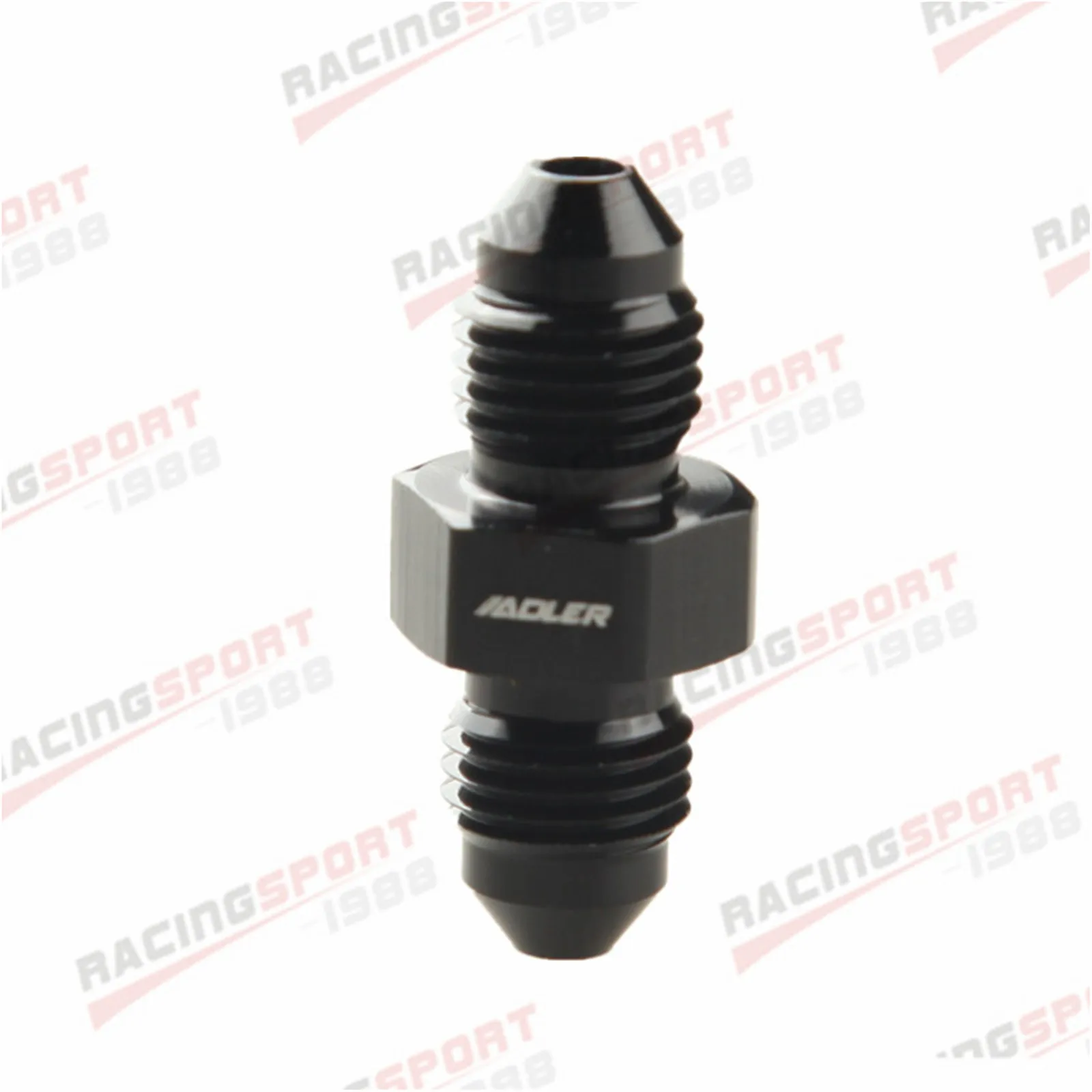 

Aluminum Straight AN3 3AN To AN-3 Male Union Fitting Adapter BLACK
