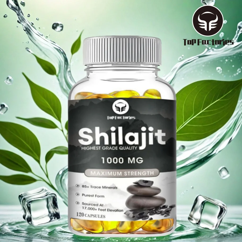 

Top Factories Shilajit Capsules 100% Pure Original 1000mg Max Strength for Immune Boost Men Energy Long Sex