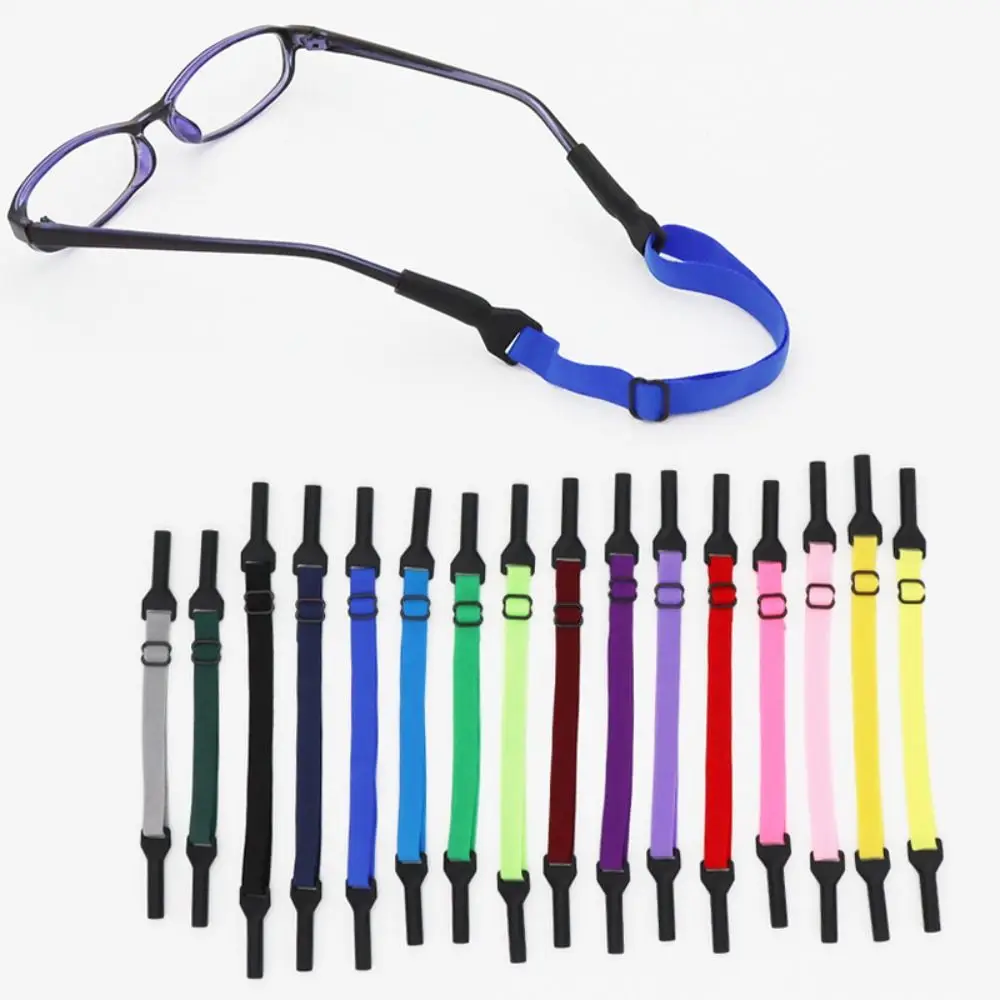 

Nonslip Fixed Lanyard Elastic Glasses Strap Detachable Eyewear Accessories Glasses Neck Strap Sports Universal