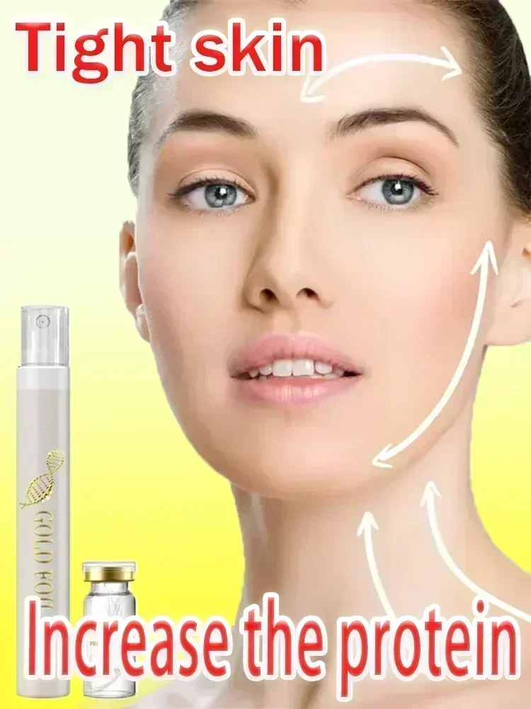 Instant Collageen Proteïne Draad Rimpel Remover Serum Set Lifting Verstevigende Oplosbare Gezichtsvuller Anti-Aging Huidverzorging