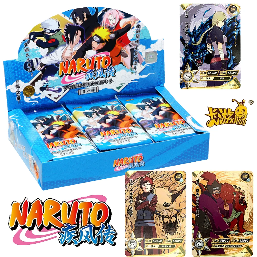 

Kayou Wholesale NARUTO Collection Cards for Children Youth Comics Special Tailed Beast Ninjutsu Cards Hobbies Anniversary Gifts