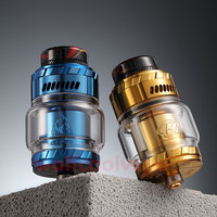 Authentic ThunderHead Creations & Mike Vapes Blaze Solo RTA Vape Atomizer 5.5ml 25mm Diameter Single Coil Tank