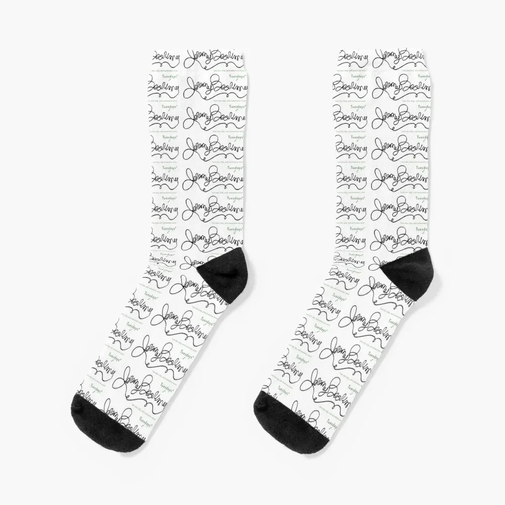 

Jeremy Bearimy (with notation) Socks winter golf Woman Socks Men's