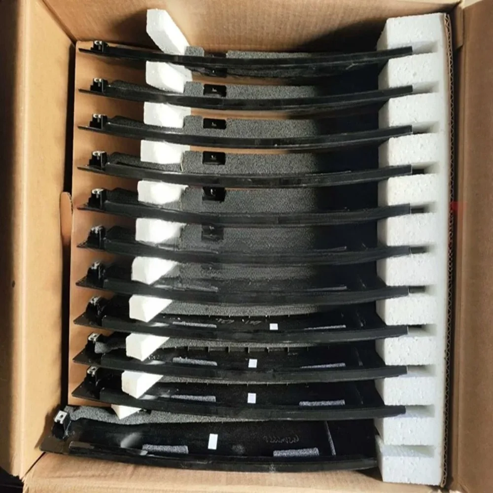For Buick Envision 2014-2021 Exterior Trim Panel B-pillar Features New Bright Black Decorative Strip Plastic Left Right Front