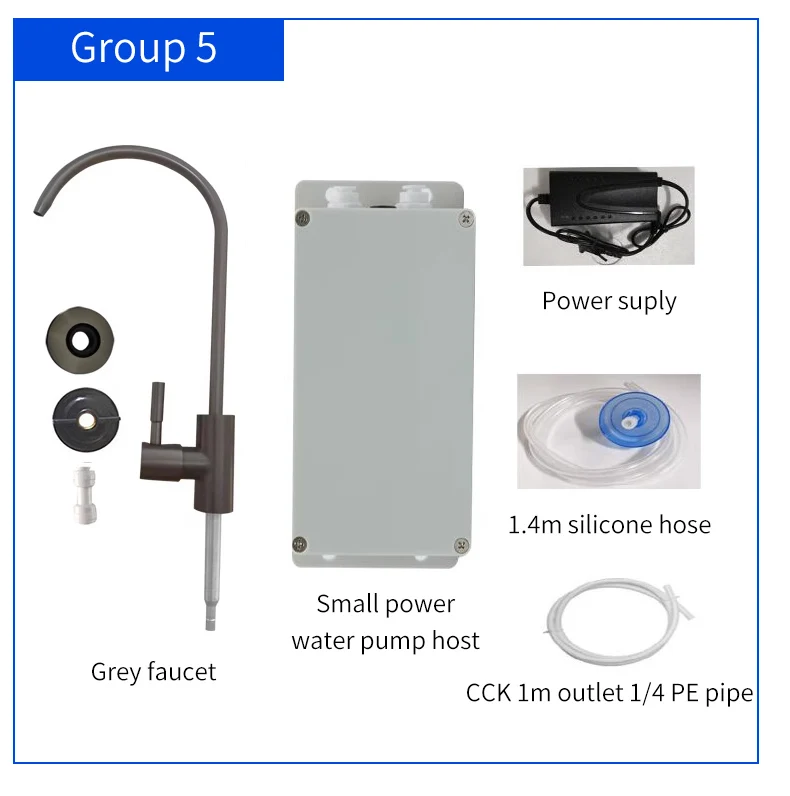 12V Electric Water Pump Caravan Kitchen Faucet Automatic Water Suction Pump 1.5 L/min Motorhome Boat Galley Water Pump image 3