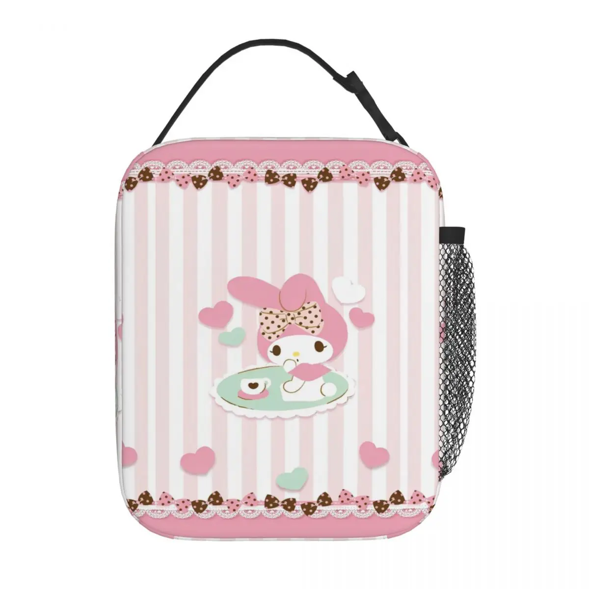 

Изолированная сумка для ланча Sanrio Kawaii My Melody, портативный контейнер для еды в стиле аниме, сумка-холодильник для ланча, сумка-тоут для пикника в колледже